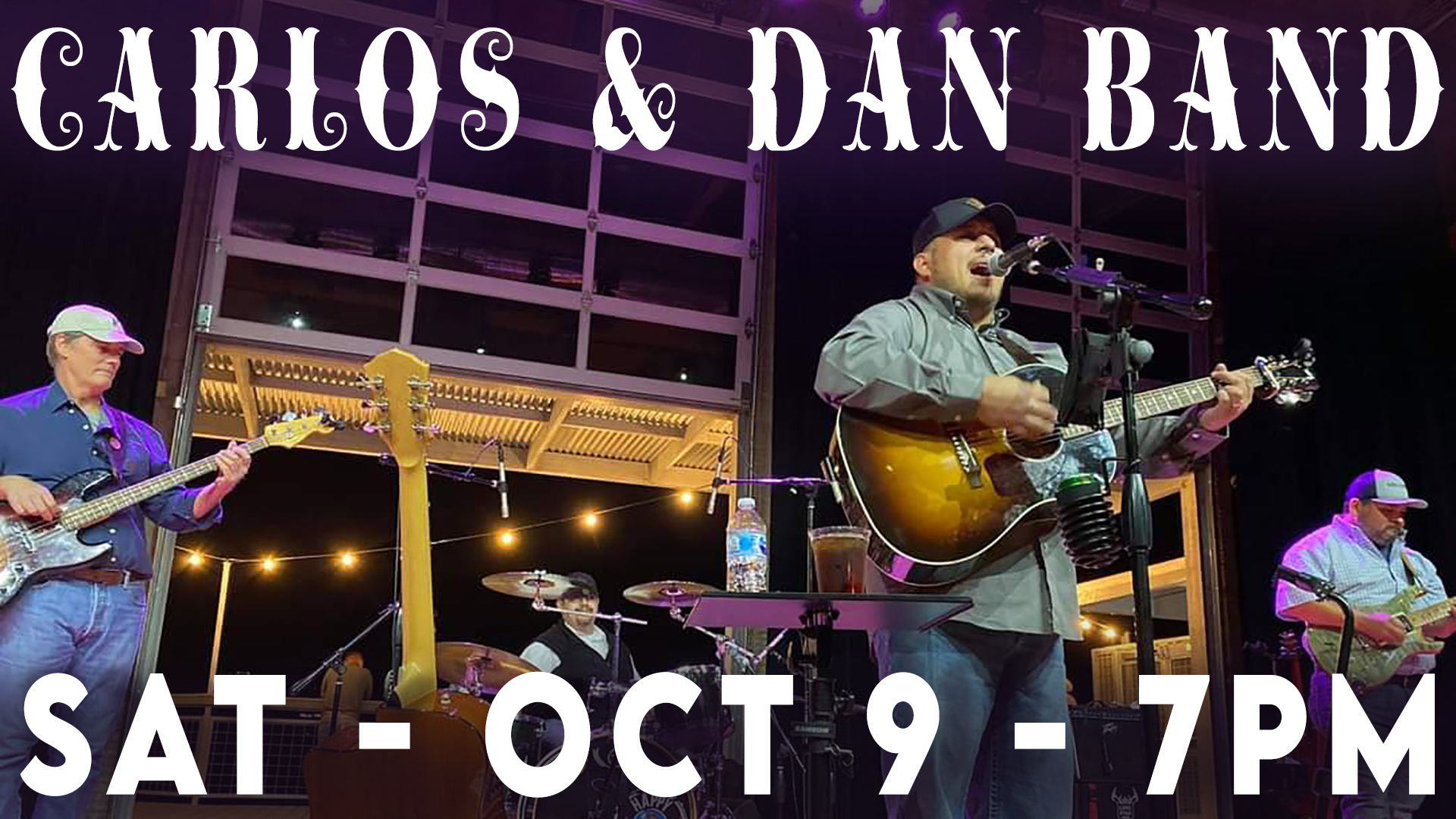 Carlos & Dan Band – Gravity Check Saloon and Arena